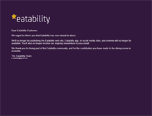 Tablet Screenshot of eatability.com.au